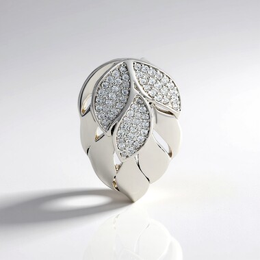 Ciondolo in argento con Zircone