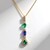 Collier en or et Emeraude de Zambie AAA (CIRARI)