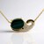 Collana in argento con Malachite
