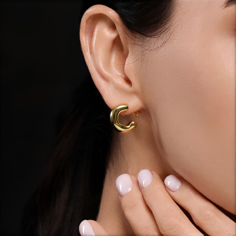 Boucles d'oreilles en argent