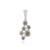Pendentif en or et Diamant VS1 champagne