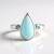 Anello in argento con Larimar (KM by Juwelo)