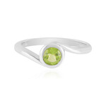 Anello in argento con Peridoto Arizona
