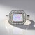 Anello in argento con Opale di Welo