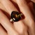 Zilveren ring met een rookkwarts