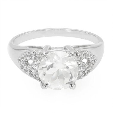 Anello in argento con Quarzo Prince
