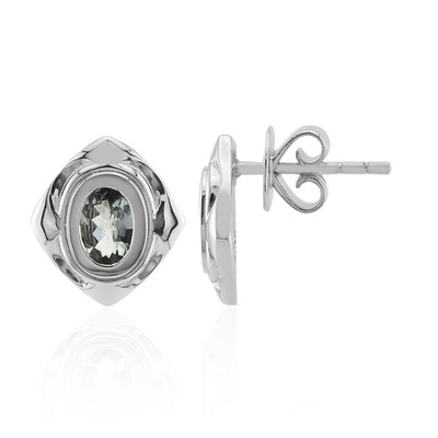 Orecchini in argento con Tanzanite (non riscaldata) (Pallanova)