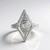 Anello in argento con Zircone