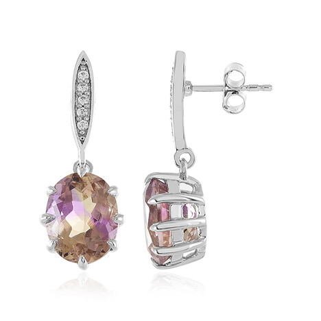 Anahi-Ametrin-Silberohrringe