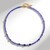 Collier en argent et Tanzanite