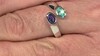Zilveren ring met een Paraiba Apatiet (KM by Juwelo)