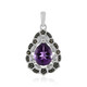 Pendentif en argent et Améthyste