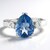 Anello in argento con Fluorite Cangiante