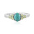 Bague en argent et Turquoise de Tyrone