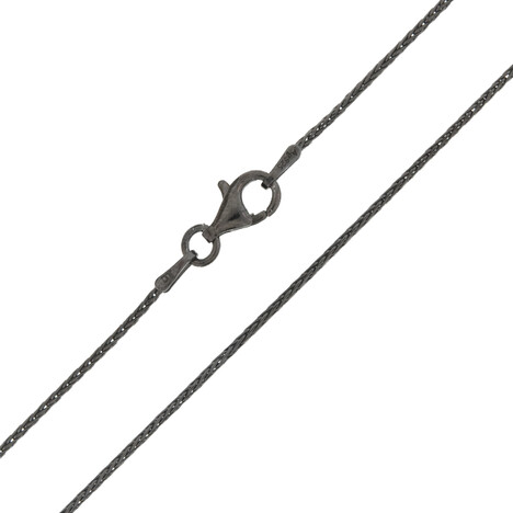 Silber-Zopfkette - 80 cm - 4,42 g