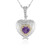 Zambian Amethyst Silver Necklace (Dallas Prince Designs)