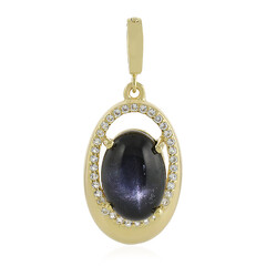 Indian star diopside Silver Pendant