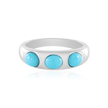 Anillo en plata con Turquesa bella durmiente
