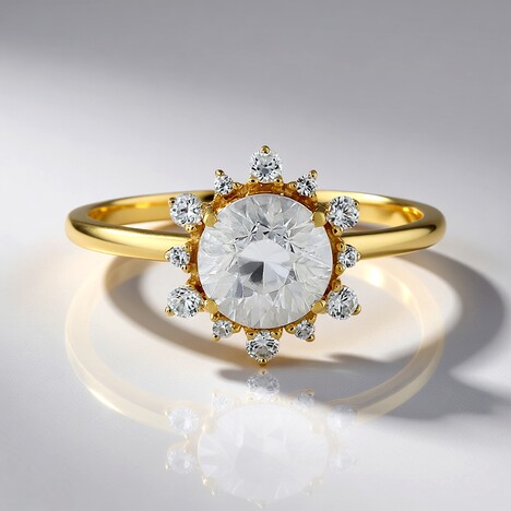 Anello in oro con Zircone (Adela Gold)