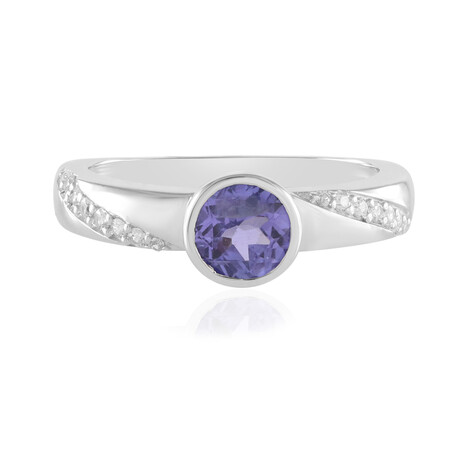 Tansanit-Silberring (de Melo Essence)