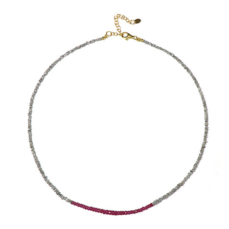 Collana in argento con Diamante Color Argento