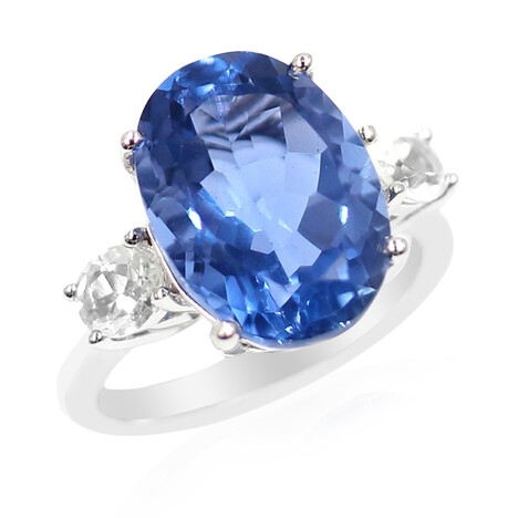 Farbwechsel-Fluorit-Silberring