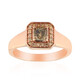 Bague en or et Diamant rose de France VS1 d'Argyle (Annette)