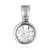 White Topaz Silver Pendant