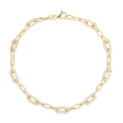 Bracelet en or et Diamant SI1 (H) (CIRARI)