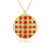 Collana in argento con Corniola (KM by Juwelo)