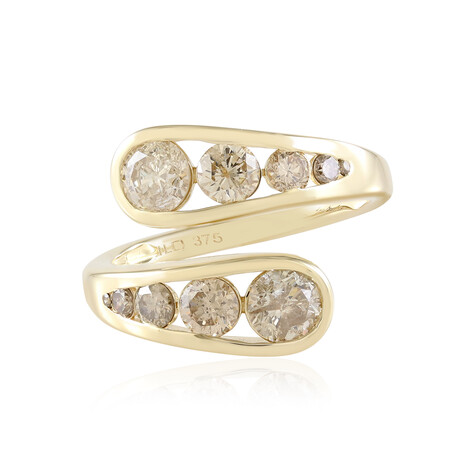 I2 Champagner-Brillant-Goldring (de Melo Gold)