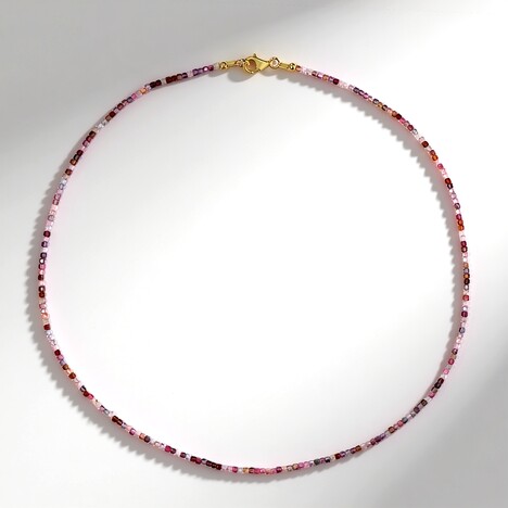 Collana in argento con Spinello Fancy