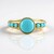 Anello in argento con Turchese Sleeping Beauty (Faszination Türkis)