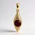 Pendentif en or et Rubis (Ornaments by de Melo)