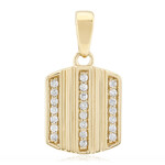 Zilveren hanger met I1 (G) Diamanten (Annette)