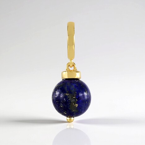 Pendentif en argent et Lapis-Lazuli (MONOSONO COLLECTION)