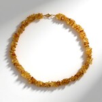 Collana in argento con Citrino