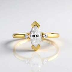 Anello in argento con Zircone