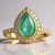 Anello in oro con Opale Paraiba (AMAYANI)