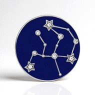 Pendentif en argent et Zircon (MONOSONO COLLECTION)