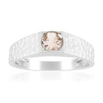 Brazilian Morganite Silver Ring