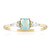 Gouden ring met een Paraiba toermalijn