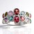 Anillo en plata con Turmalina rosa de Brasil (de Melo Essence)