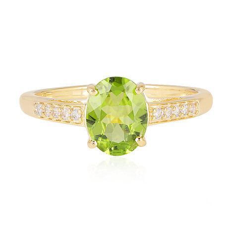 Peridot-Silberring