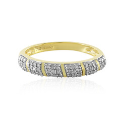 Anillo en plata con Diamante I4 (J)