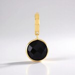 Ciondolo in argento con Spinello Nero