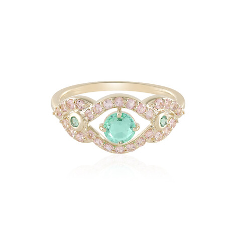 Russischer Smaragd-Goldring