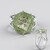 Anello in argento con Ametista Verde