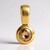 Ciondolo in oro con Diamante Champagne d'Argyle SI1 (CUSTODANA)
