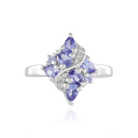Bague en argent et Tanzanite